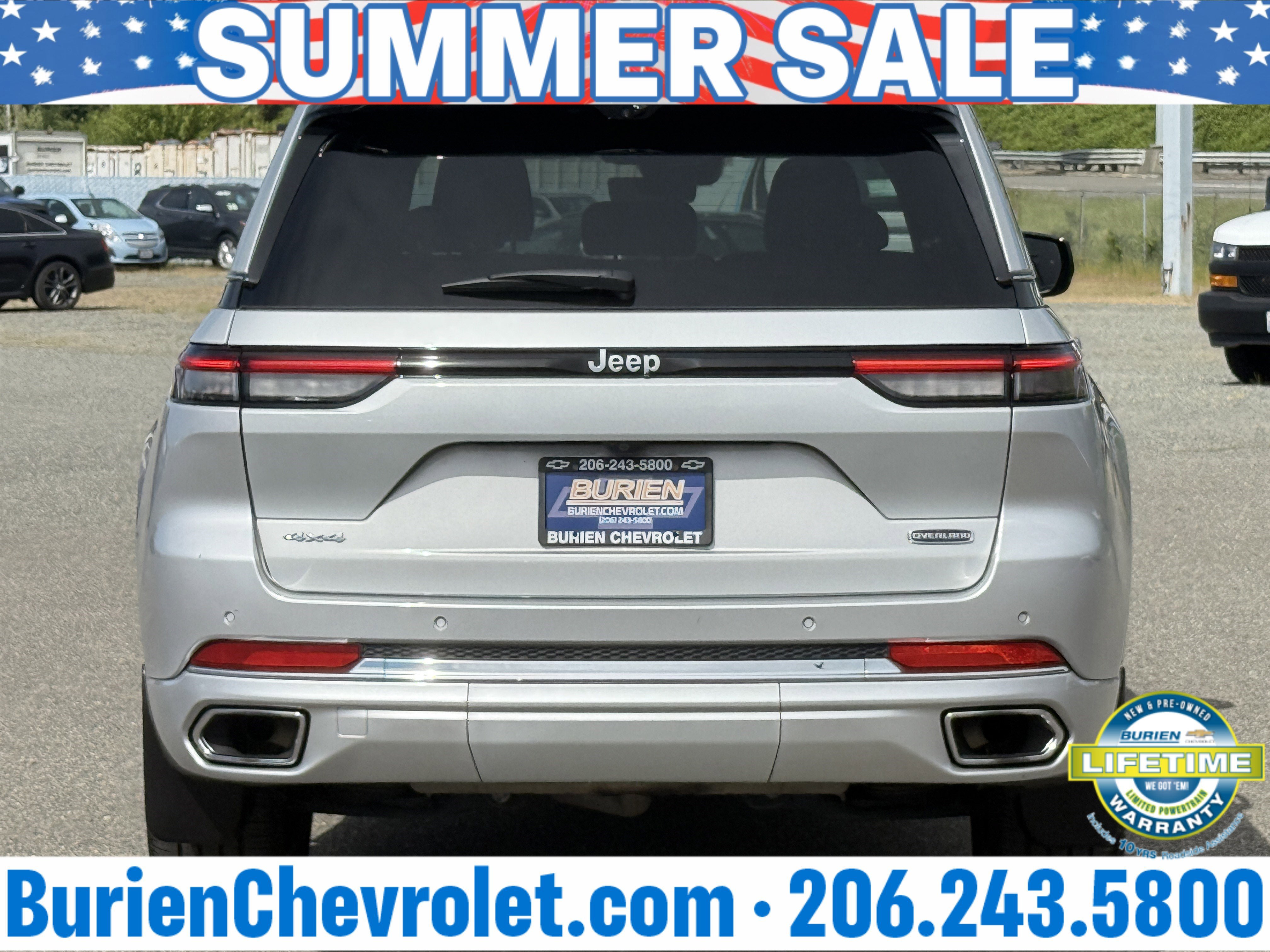 Used 2022 Jeep Grand Cherokee Overland w/ Adv Protech Group III AWD/4WD image 4