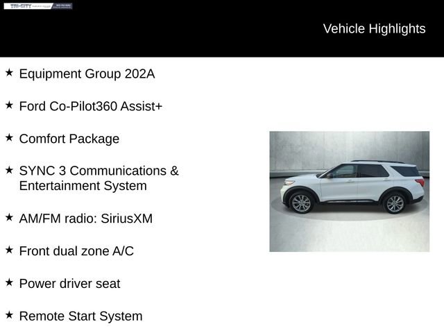 Used 2020 Ford Explorer XLT w/ Equipment Group 202A image 10