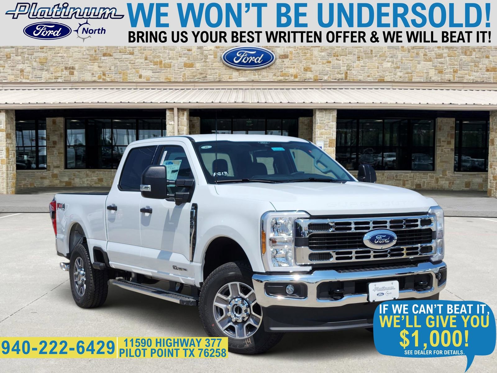New 2025 Ford F250 XLT w/ 360-Degree Camera Package