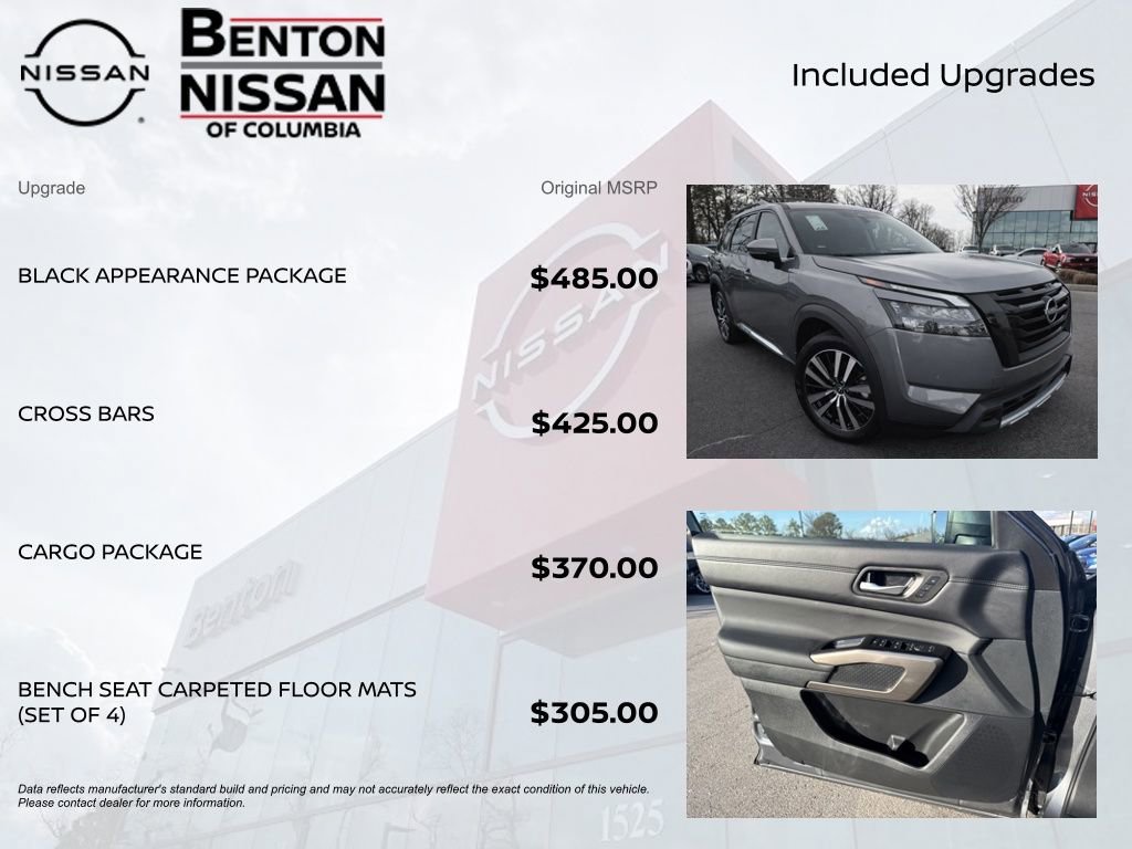 Used 2025 Nissan Pathfinder Platinum w/ Black Appearance Package image 6