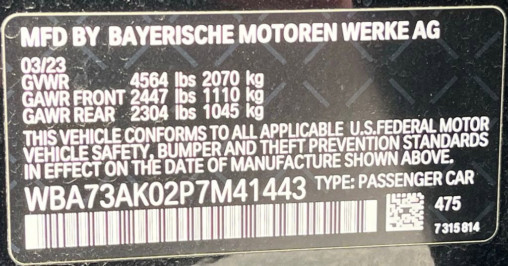 Certified 2023 BMW 228i xDrive Gran Coupe w/ M Sport Package AWD/4WD image 43