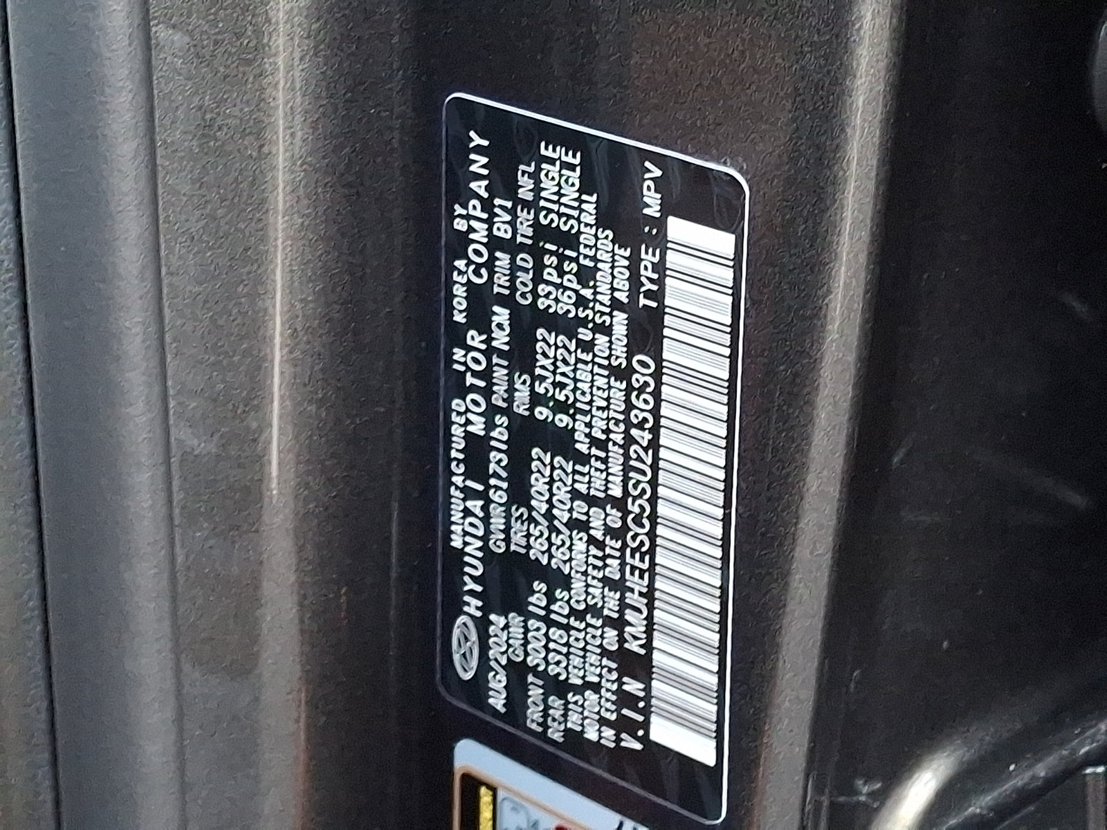 Certified 2025 Genesis GV80 3.5T Prestige AWD/4WD image 29
