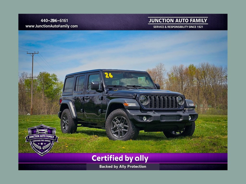 Used 2026 Jeep Wrangler Unlimited Sport AWD/4WD 360° Tour
