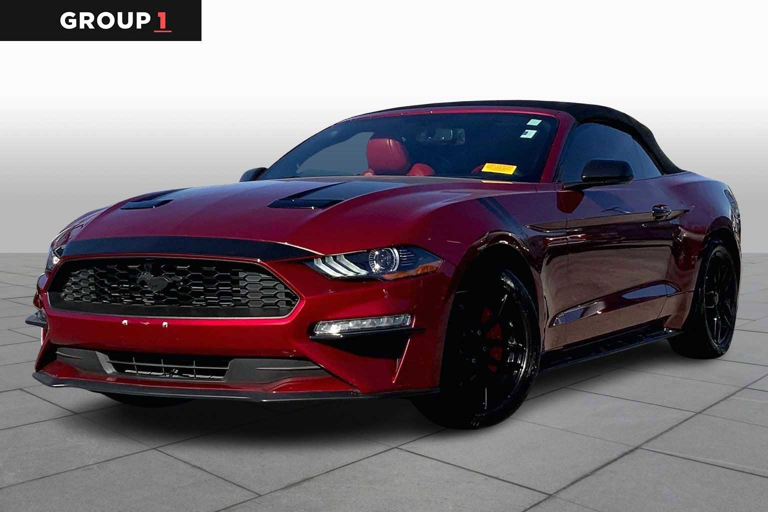 Certified 2018 Ford Mustang Convertible w/ Equipment Group 101A