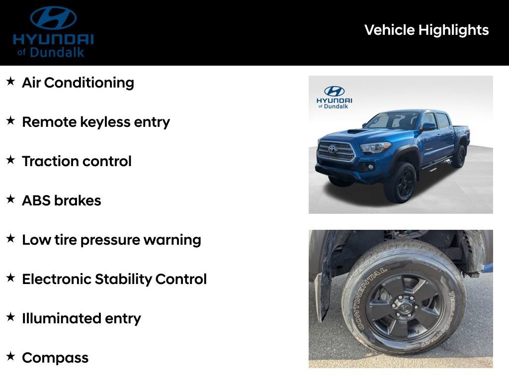 Used 2017 Toyota Tacoma TRD Off-Road w/ Tow Package (A/T) image 44