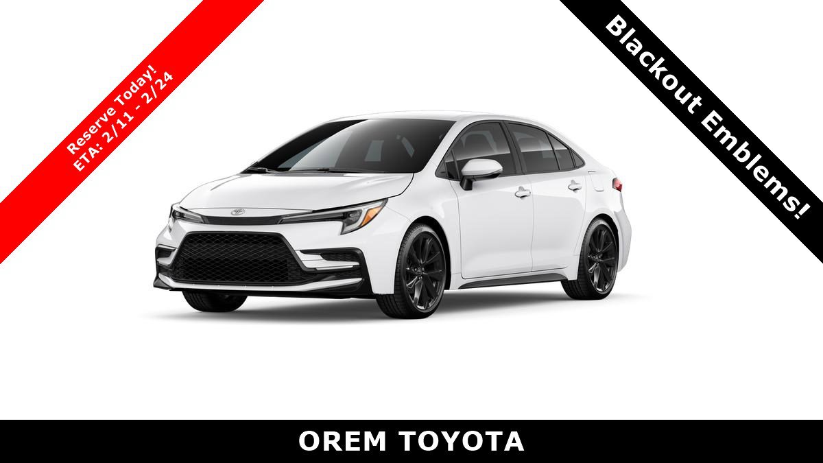 New 2026 Toyota Corolla SE