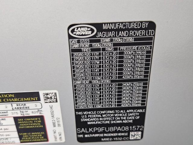 Used 2023 Land Rover Range Rover SE AWD/4WD image 24