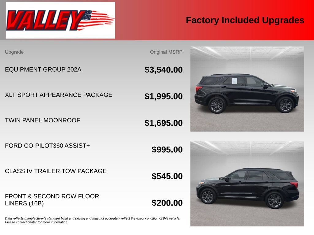 Used 2023 Ford Explorer XLT w/ Equipment Group 202A AWD/4WD image 6