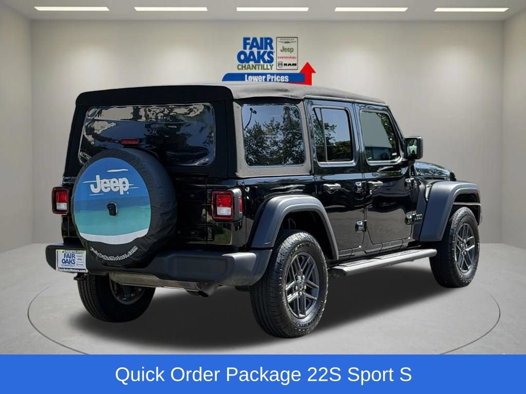 Used 2024 Jeep Wrangler Unlimited Sport AWD/4WD image 7