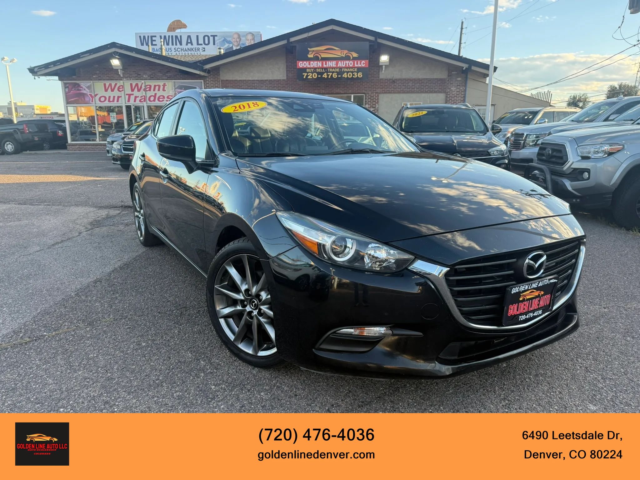 Used 2018 MAZDA MAZDA3 Touring