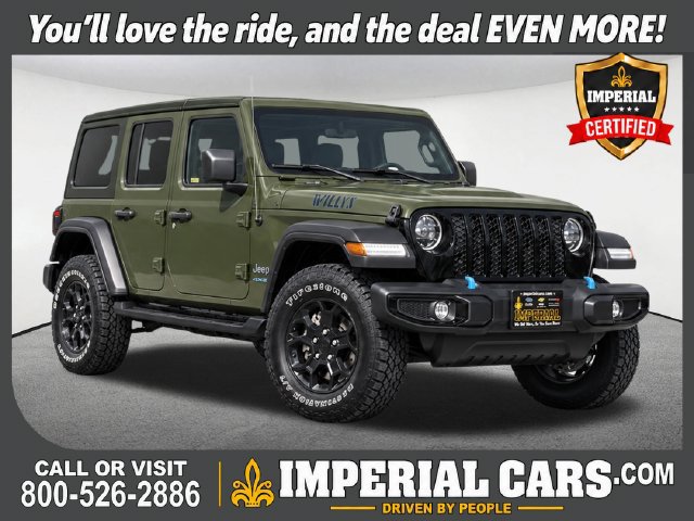 Used 2023 Jeep Wrangler Unlimited w/ 8.4" Radio Group AWD/4WD image 1