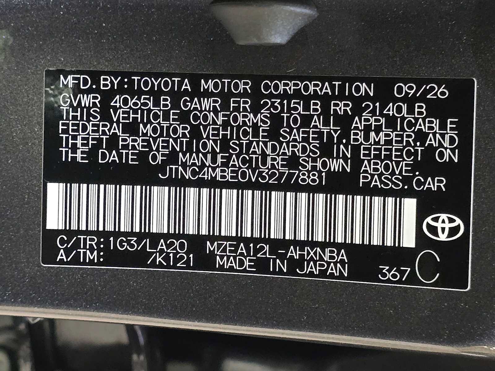 New 2027 Toyota Corolla XSE FWD image 31
