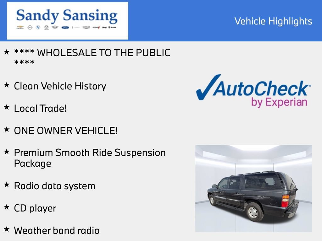Used 2003 GMC Yukon XL SLT w/ 1SC Preferred Equipment Group RWD image 7