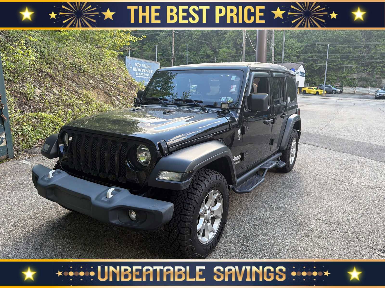 Used 2021 Jeep Wrangler Unlimited Sport AWD/4WD image 1