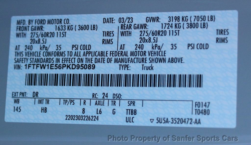 Used 2023 Ford F150 Lariat w/ Equipment Group 502A High image 67