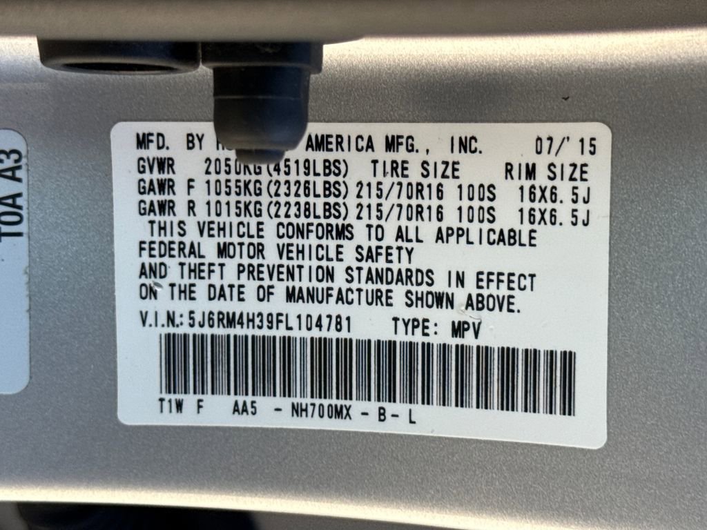 Used 2015 Honda CR-V LX image 30