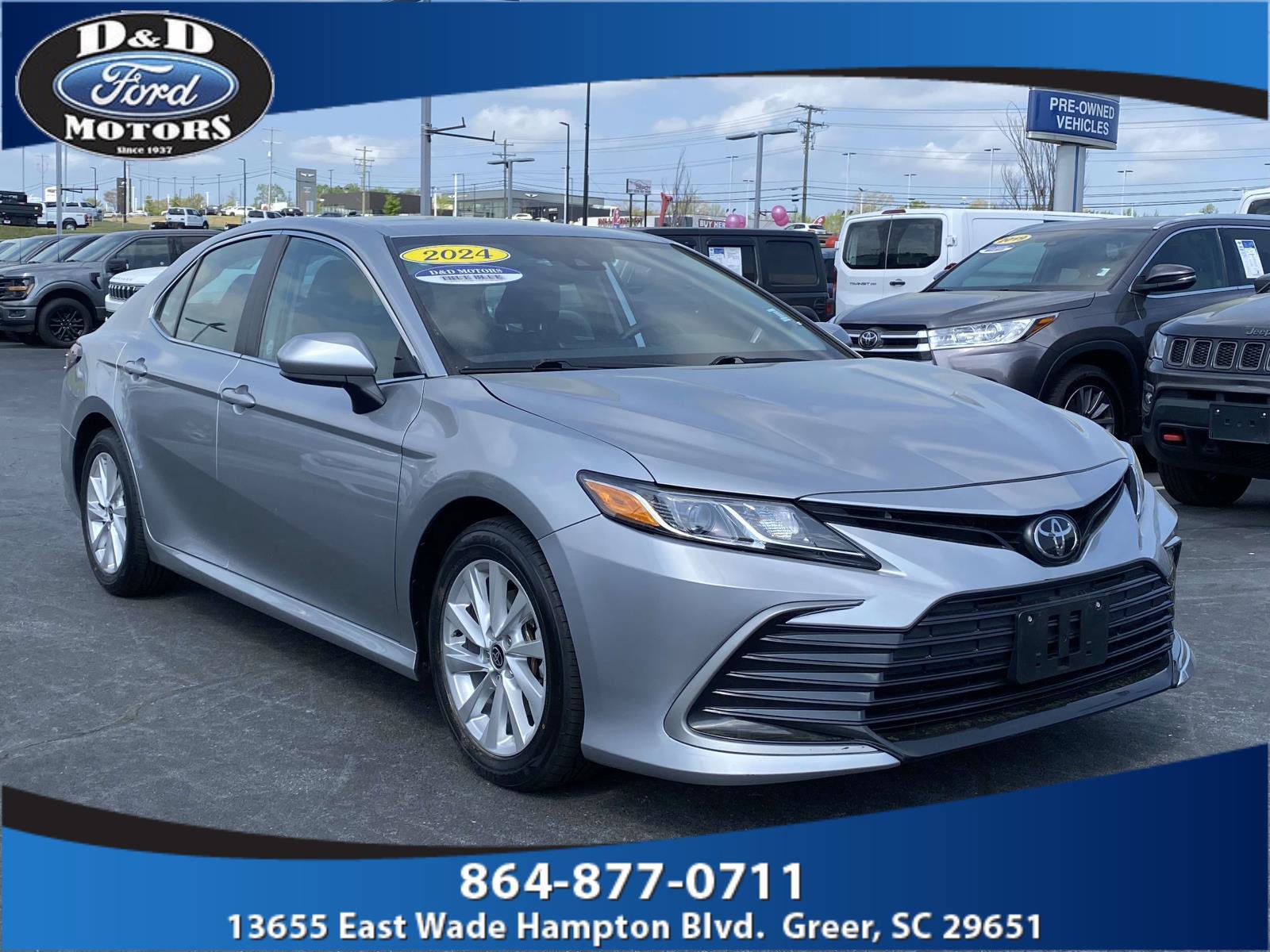 Used 2024 Toyota Camry LE FWD image 1