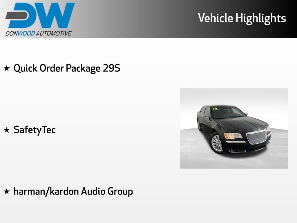 Used 2014 Chrysler 300 C w/ Harman/Kardon Audio Group AWD/4WD image 3