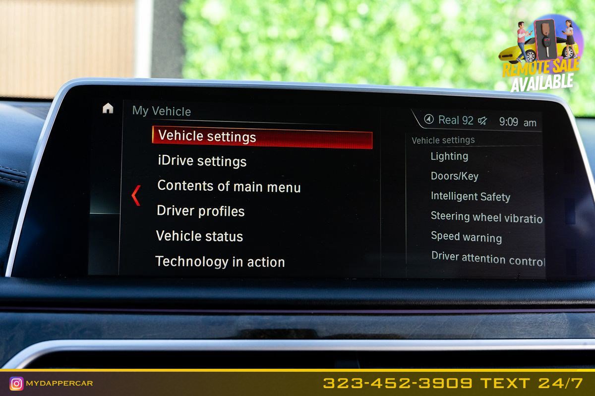 Used 2019 BMW 750i w/ Executive Package RWD image 43