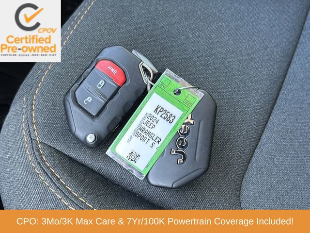 Certified 2024 Jeep Wrangler Unlimited Sport AWD/4WD image 30
