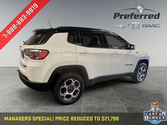 Used 2022 Jeep Compass Trailhawk AWD/4WD image 18