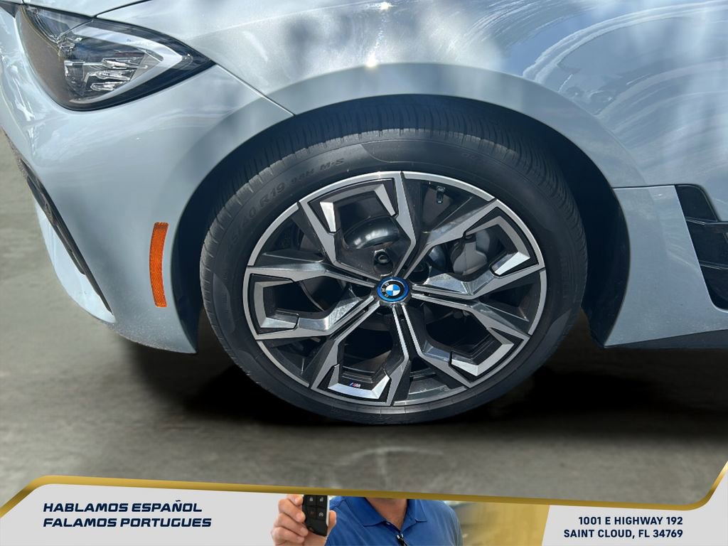 Used 2023 BMW i4 eDrive40 w/ M Sport Package RWD image 28