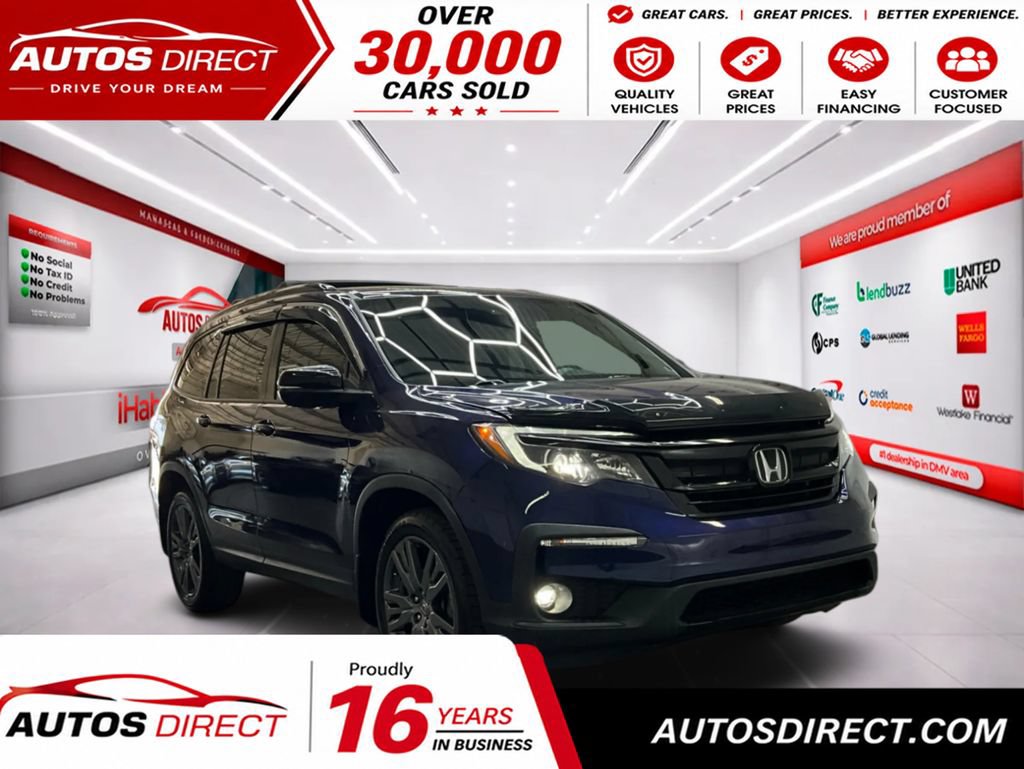 Used 2022 Honda Pilot Sport image 1