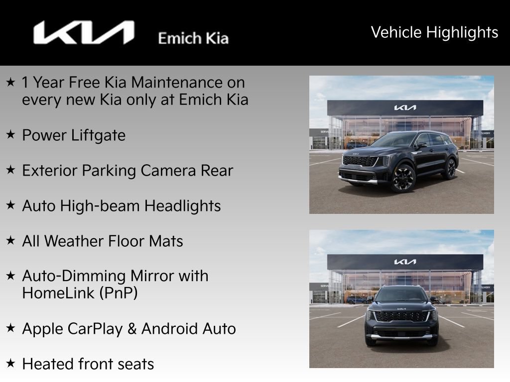 New 2026 Kia Sorento EX AWD/4WD image 2