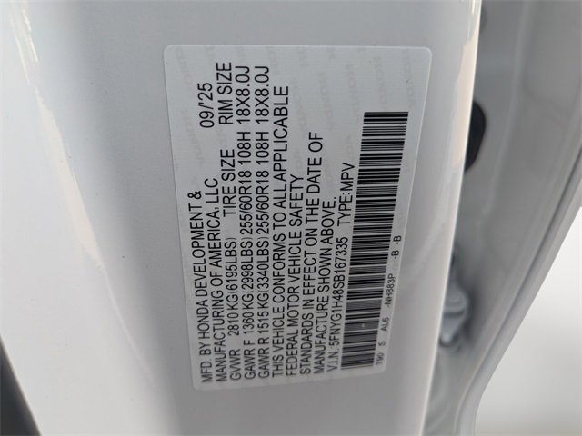 New 2025 Honda Pilot EX-L image 34