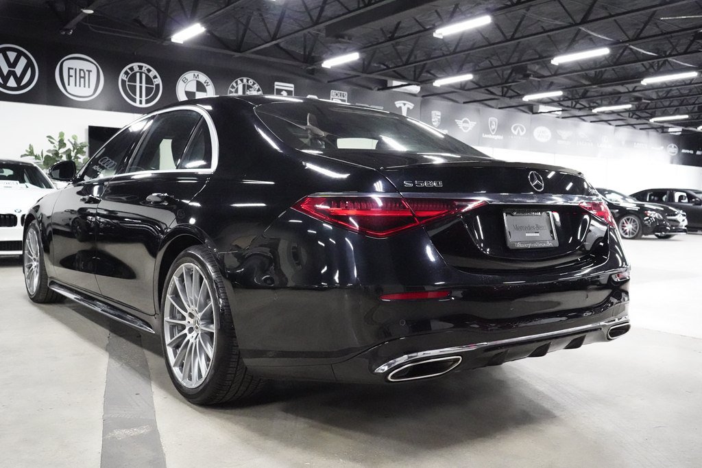 Used 2021 Mercedes-Benz S 580 4MATIC Sedan image 3