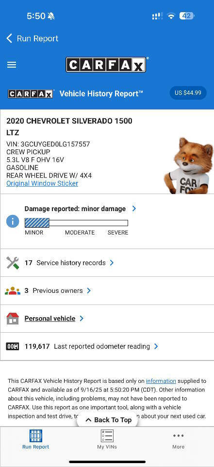 Used 2020 Chevrolet Silverado 1500 LTZ w/ LTZ Texas Edition image 19