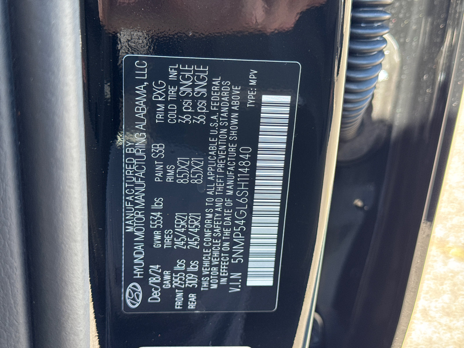 New 2025 Hyundai Santa Fe Calligraphy image 27