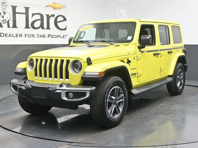 Used 2023 Jeep Wrangler Unlimited Sahara w/ LED Lighting Group AWD/4WD image 33