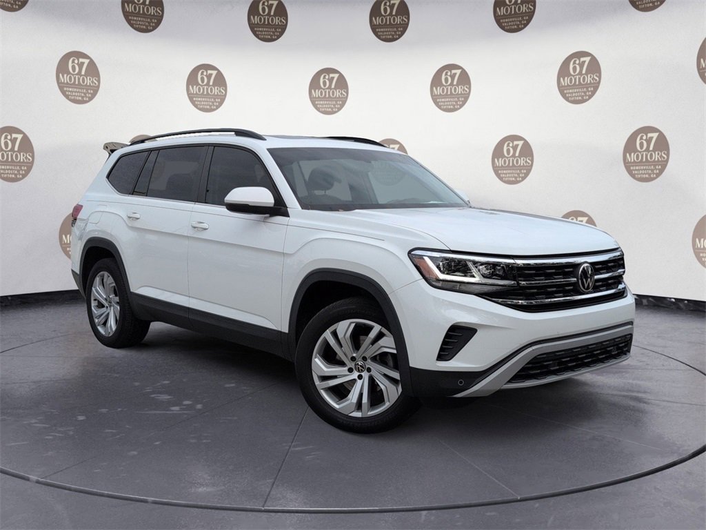 Used 2021 Volkswagen Atlas SE w/ Panoramic Sunroof Package