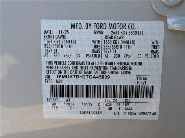 New 2026 Ford Explorer Active image 17