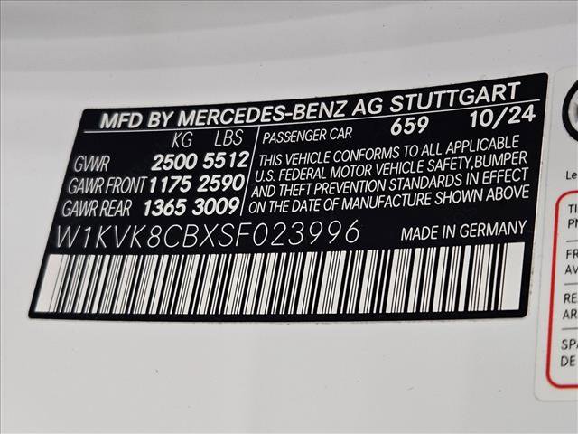 Used 2025 Mercedes-Benz SL 63 AMG S e Performance 4MATIC image 21