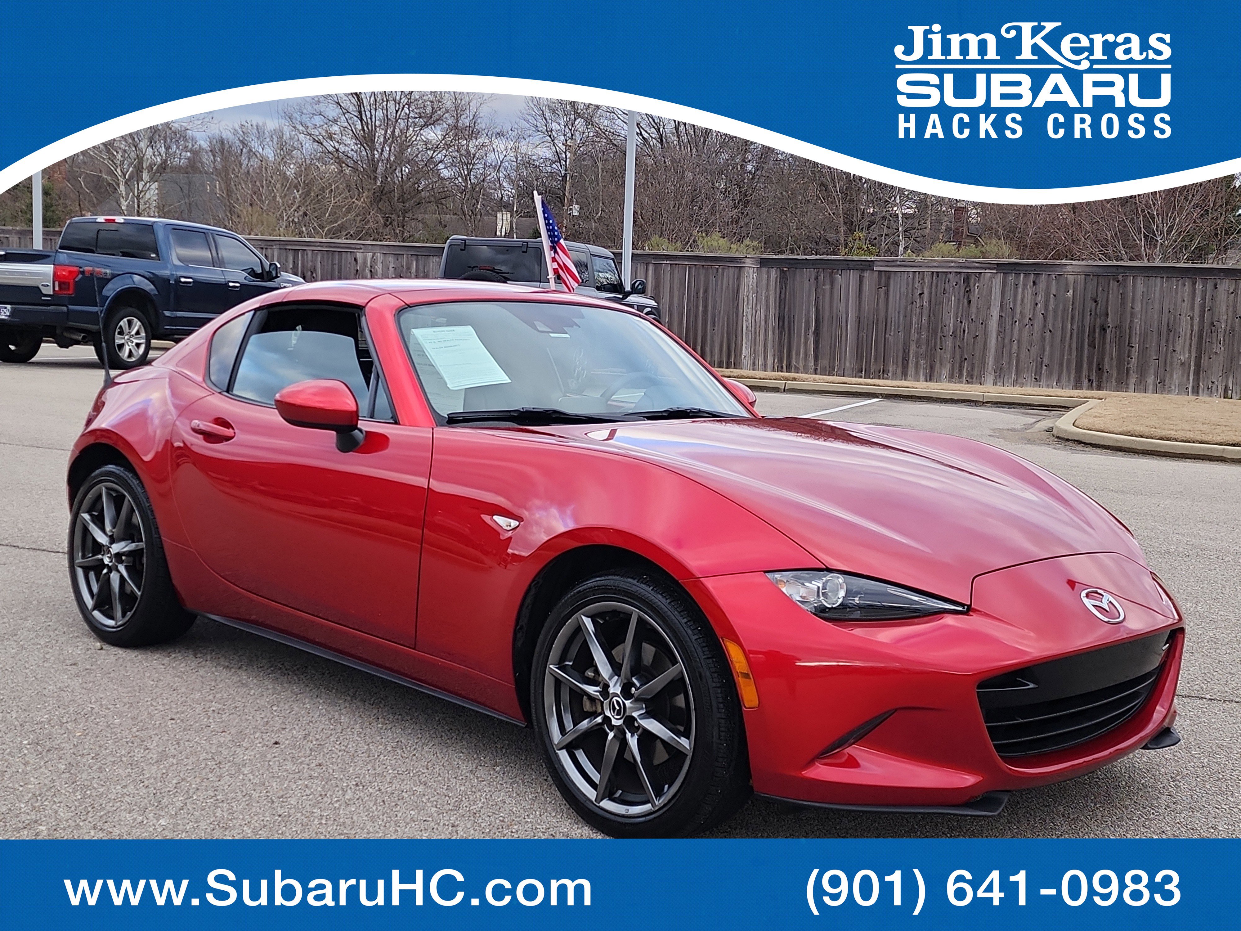 Used 2017 MAZDA MX-5 Miata RF Grand Touring