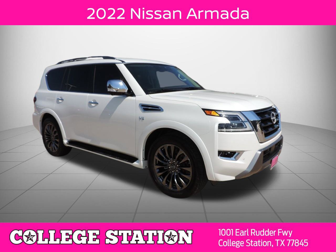 Used 2022 Nissan Armada Platinum w/ Captain's Chairs Package