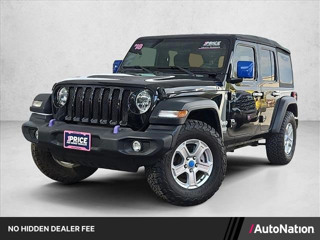 Used 2018 Jeep Wrangler Unlimited Sport S AWD/4WD image 1