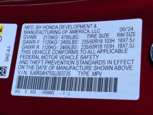 Certified 2025 Honda CR-V EX-L image 33