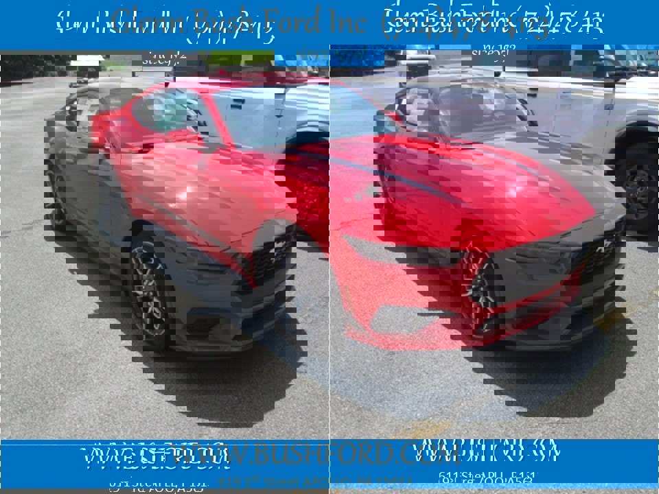 New 2025 Ford Mustang Premium w/ Wheel & Stripe Package image 1