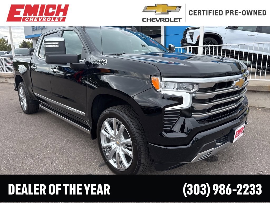 Certified 2024 Chevrolet Silverado 1500 High Country w/ High Country Premium Package