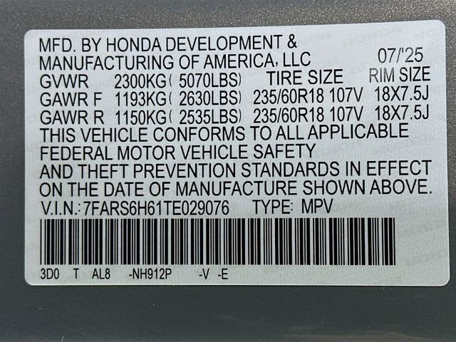 Certified 2026 Honda CR-V TrailSport image 35