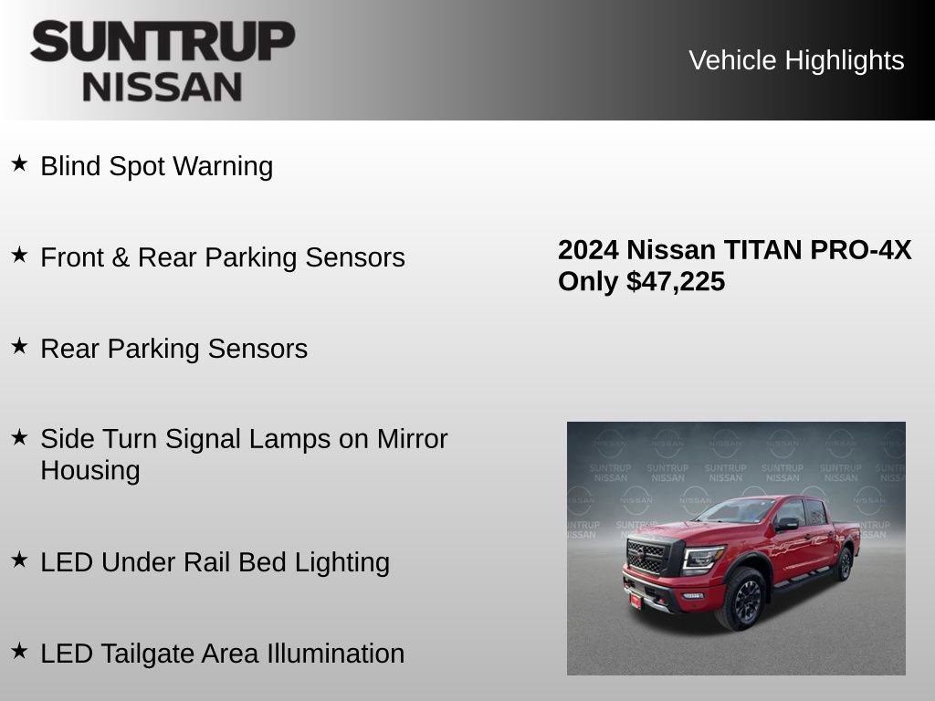 Used 2024 Nissan Titan PRO-4X w/ Pro-4x Convenience Package image 24