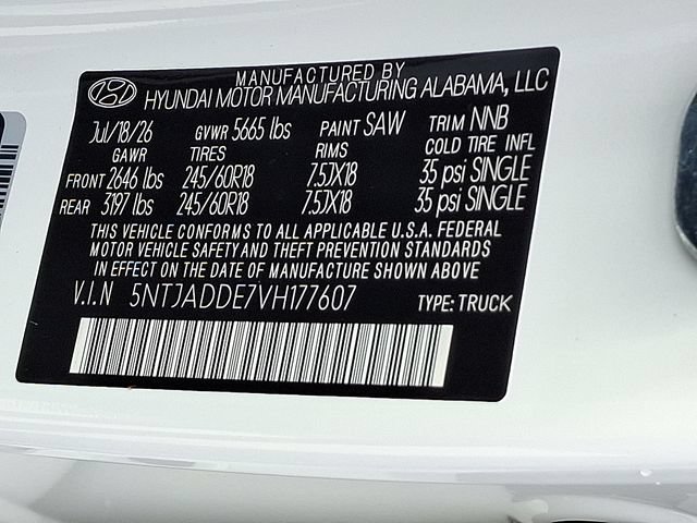 New 2027 Hyundai Santa Cruz SE AWD/4WD image 22