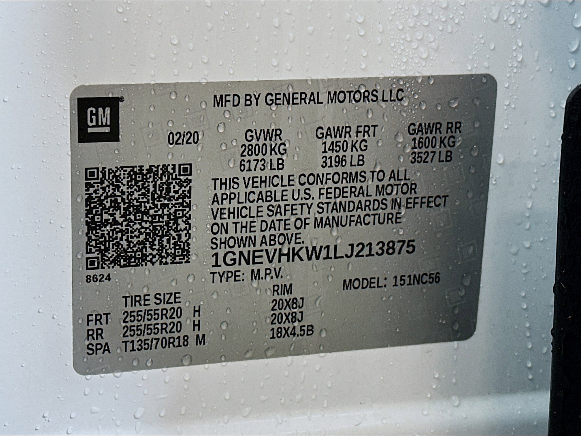 Used 2020 Chevrolet Traverse LT w/ LT Premium Package image 34