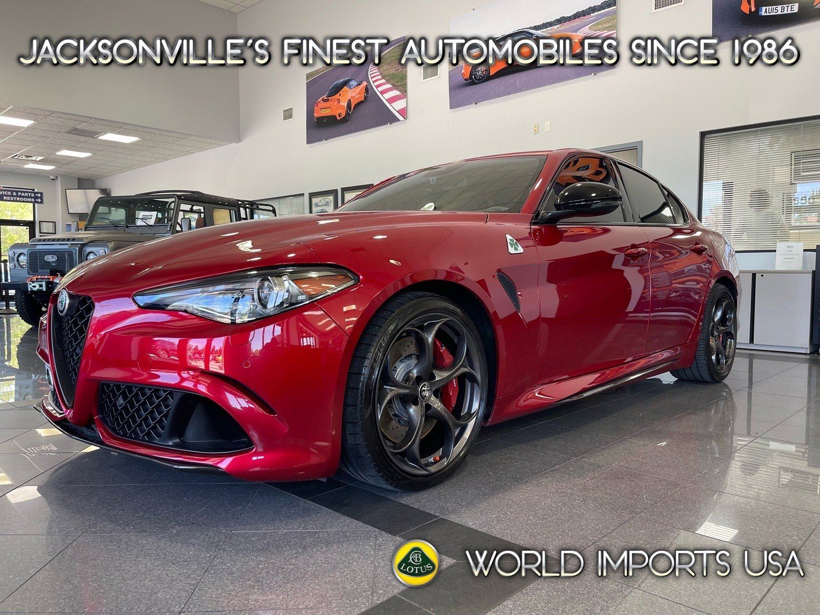 Used 2023 Alfa Romeo Giulia Quadrifoglio w/ Active Assist Plus Package RWD image 1