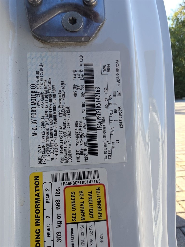 Used 2019 Ford Mustang GT w/ GT Performance Package image 31