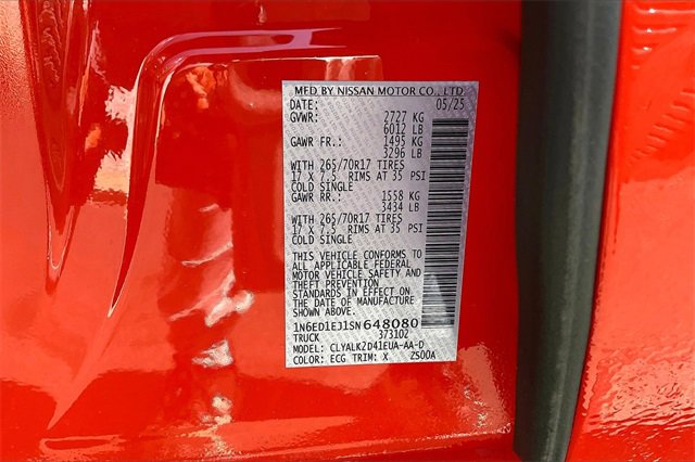 New 2025 Nissan Frontier Pro-X image 16