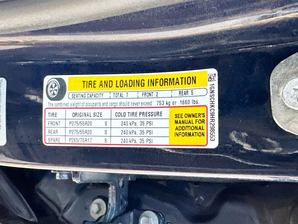 Used 2017 Chevrolet Suburban LT w/ LT Signature Package image 34